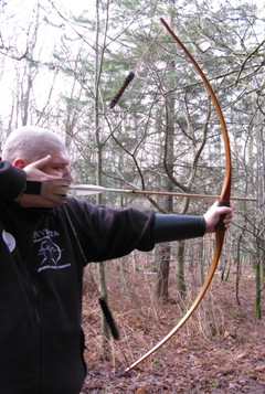 The bow drawn